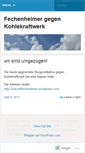 Mobile Screenshot of fechenheim21.wordpress.com