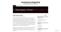 Desktop Screenshot of christopherscollagesblog.wordpress.com