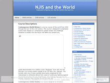 Tablet Screenshot of njisworld.wordpress.com