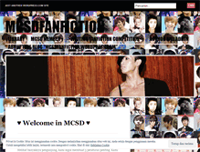 Tablet Screenshot of mcsdfanfiction.wordpress.com