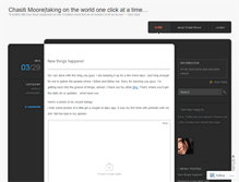 Tablet Screenshot of chasotone.wordpress.com