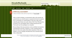 Desktop Screenshot of friendofthefamily.wordpress.com