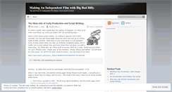 Desktop Screenshot of bigbadbillyc.wordpress.com