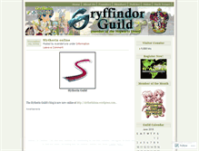 Tablet Screenshot of gryffindorluna.wordpress.com