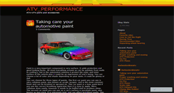Desktop Screenshot of 4wheelonlineatv.wordpress.com
