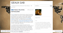 Desktop Screenshot of gabriellejenkins.wordpress.com