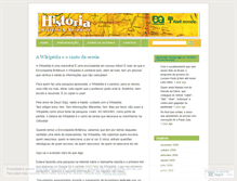 Tablet Screenshot of historiapassadopresente.wordpress.com