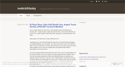 Desktop Screenshot of nodickilitzsky.wordpress.com