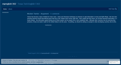 Desktop Screenshot of myenglish1301.wordpress.com