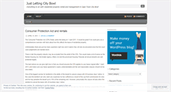 Desktop Screenshot of justletting.wordpress.com