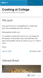 Mobile Screenshot of cookingatcollege.wordpress.com