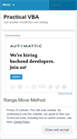 Mobile Screenshot of practicalvba.wordpress.com
