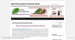 Desktop Screenshot of obatpenyempitanpembuluhdarahblog.wordpress.com