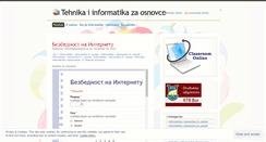 Desktop Screenshot of informatikazaosnovce.wordpress.com