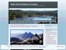 Tablet Screenshot of mvmportuguese.wordpress.com