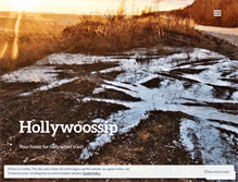 Tablet Screenshot of hollywoossip.wordpress.com