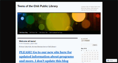 Desktop Screenshot of cplteens.wordpress.com
