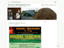 Tablet Screenshot of kolmilan2011.wordpress.com