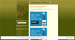 Desktop Screenshot of mirredge.wordpress.com