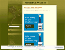 Tablet Screenshot of mirredge.wordpress.com