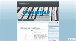 Desktop Screenshot of chambrelan.wordpress.com