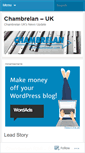 Mobile Screenshot of chambrelan.wordpress.com