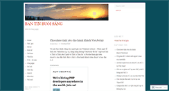 Desktop Screenshot of bantinbuoisang.wordpress.com