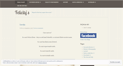 Desktop Screenshot of felicika25.wordpress.com