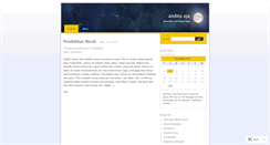 Desktop Screenshot of anditoaja.wordpress.com