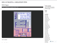 Tablet Screenshot of dellumanta.wordpress.com