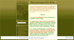 Desktop Screenshot of biblereaderjc28.wordpress.com