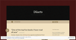 Desktop Screenshot of diiarts.wordpress.com