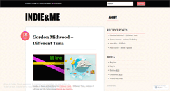 Desktop Screenshot of indieandme.wordpress.com