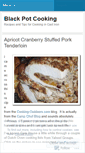 Mobile Screenshot of blackpotcooking.wordpress.com