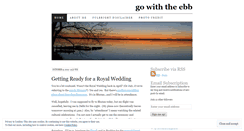 Desktop Screenshot of gowiththeebb.wordpress.com