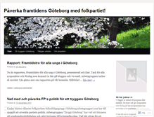 Tablet Screenshot of fpgoteborg.wordpress.com