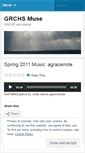 Mobile Screenshot of grchsmuse.wordpress.com