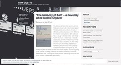 Desktop Screenshot of ilurapress.wordpress.com