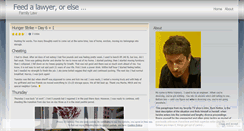 Desktop Screenshot of feedalawyer.wordpress.com