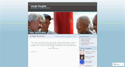 Desktop Screenshot of circularthoughts.wordpress.com