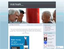 Tablet Screenshot of circularthoughts.wordpress.com