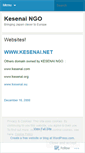 Mobile Screenshot of kesenai.wordpress.com