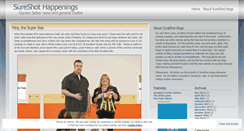 Desktop Screenshot of bevsureshot.wordpress.com