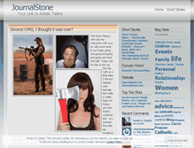 Tablet Screenshot of journalstone.wordpress.com