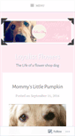 Mobile Screenshot of loyalistflowers.wordpress.com