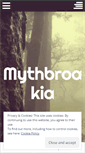 Mobile Screenshot of mythbroakia.wordpress.com