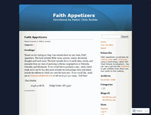 Tablet Screenshot of cbrekke.wordpress.com
