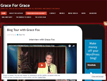 Tablet Screenshot of grace4grace.wordpress.com