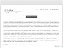 Tablet Screenshot of gfcooking.wordpress.com