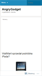Mobile Screenshot of angrygadget.wordpress.com